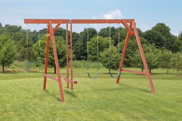 Model 2800 Single Rail Swings Myerstown Sheds & Fencing